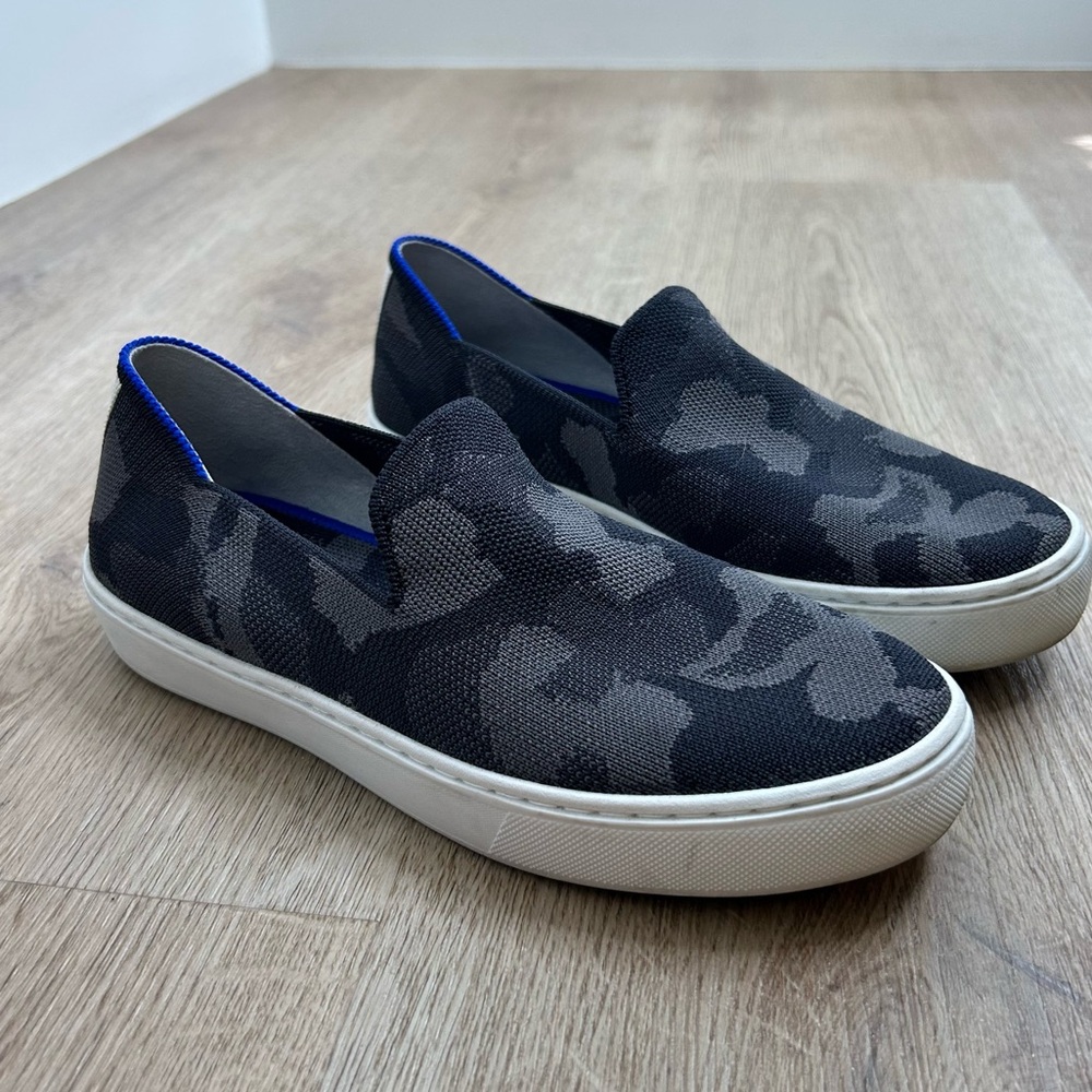 Rothy's The Original Slip on Sneaker in Camo Size 5.5